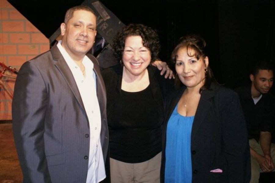 Photo Coverage: Justice Sonia Sotomayor Surprises GROWING UP GONZALES Cast at Jan Hus Playhouse  Image