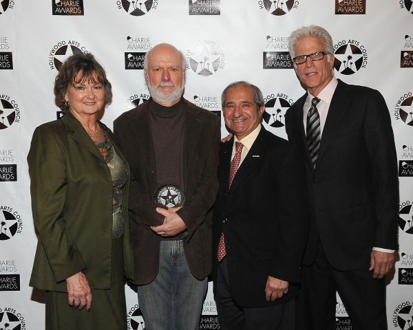 President of The Hollywood Arts Council Nyla Arslanian, Director James Burrows, Event Photo