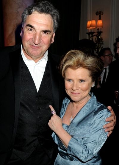 Jim Carter and Imelda Staunton Photo