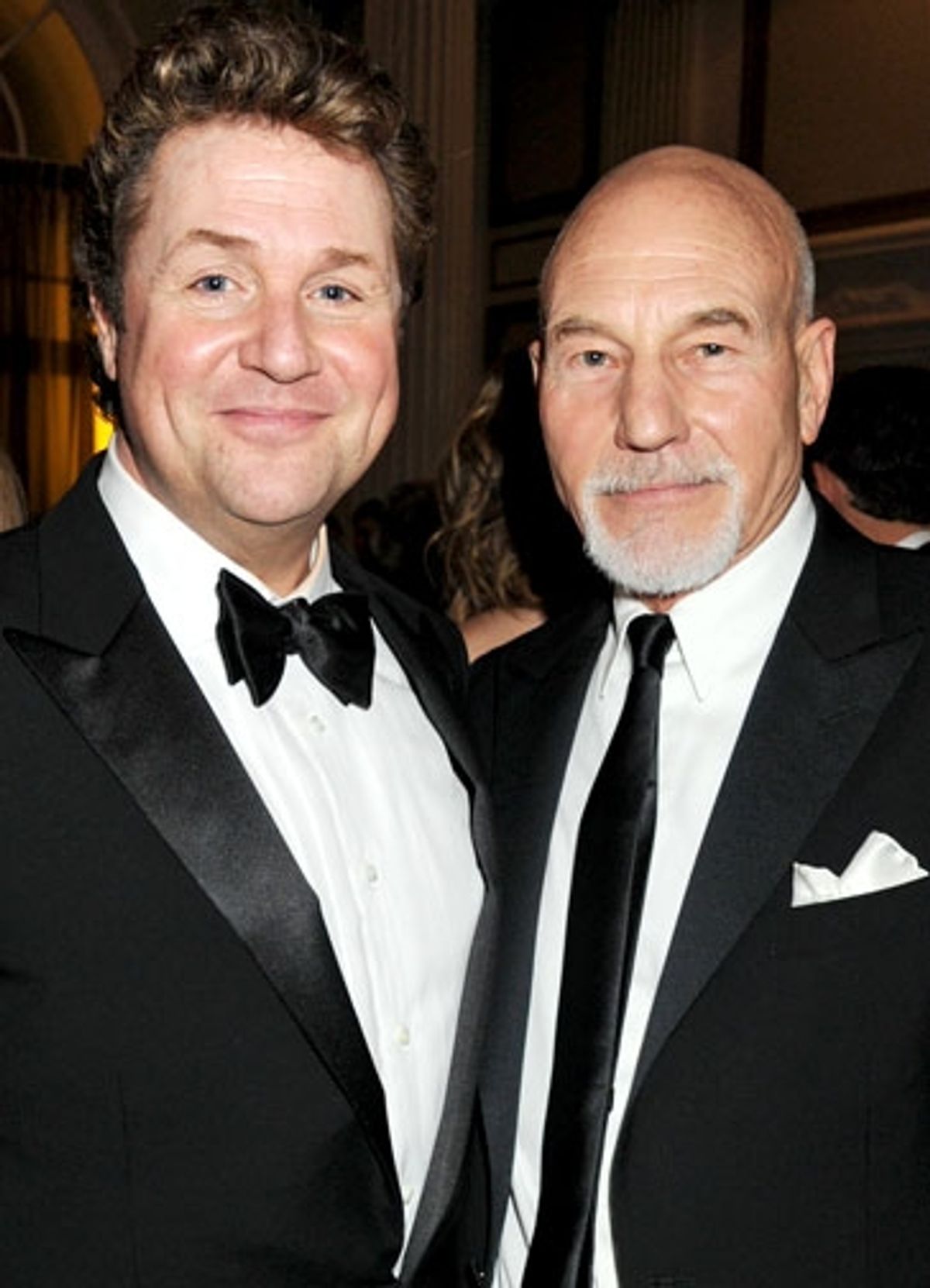 Michael Ball and Patrick Stewart at 