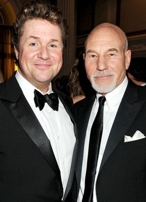 Michael Ball and Patrick Stewart Photo