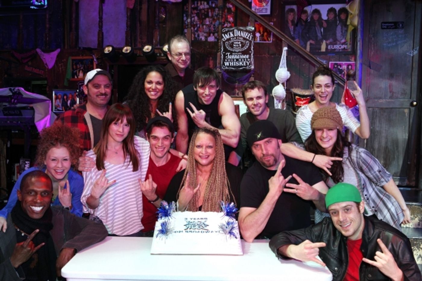 Photo Coverage: ROCK OF AGES Turns 3 on Broadway! Photo Coverage: ROCK OF AGES Turns 3 on Broadway! Image