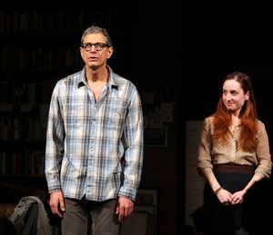 Jeff Goldblum &  Zoe Lister-Jones  Photo