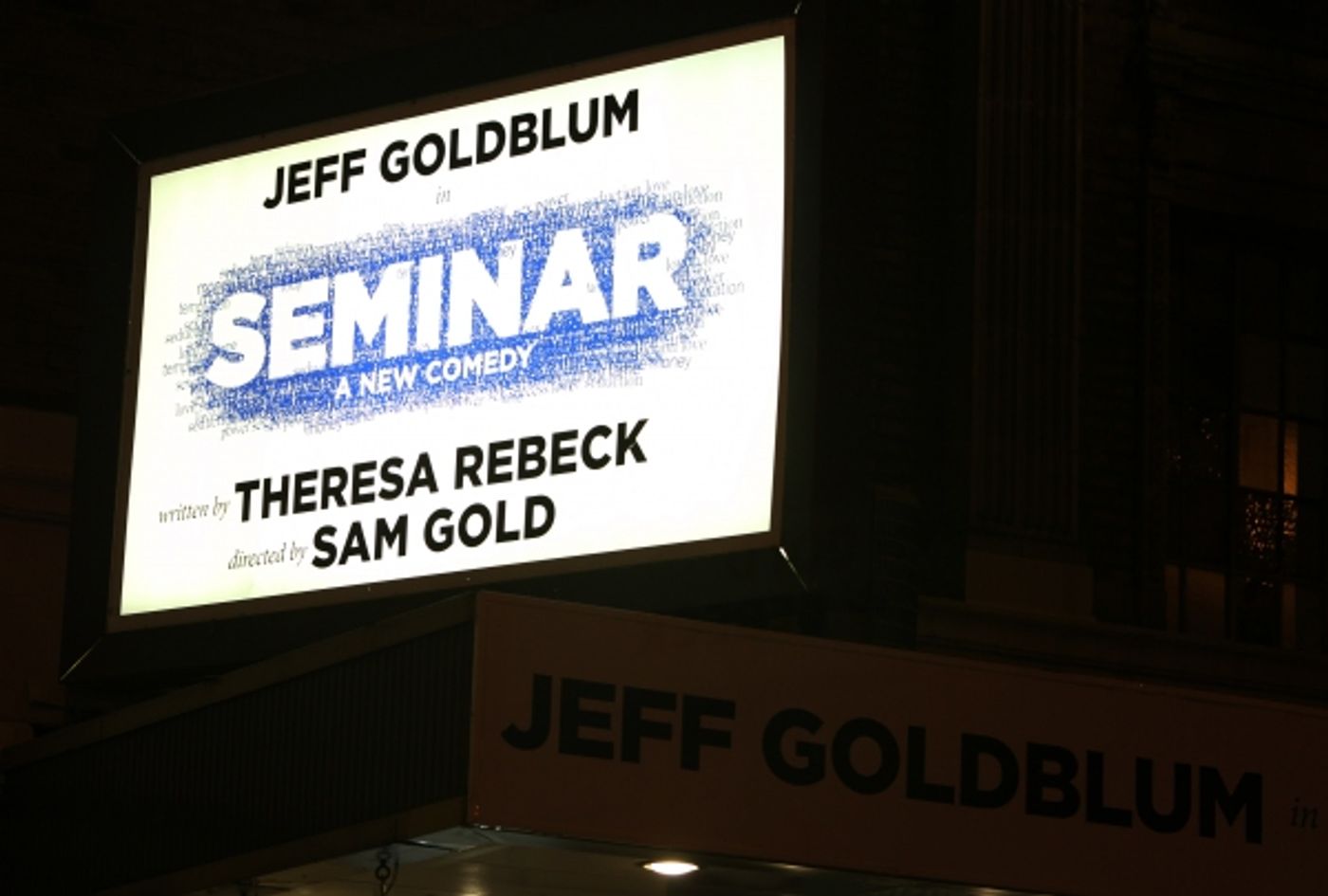 Photo Coverage: Jeff Goldblum, Justin Long & Zoe Lister-Jones Take Premiere Bow in SEMINAR!  Image