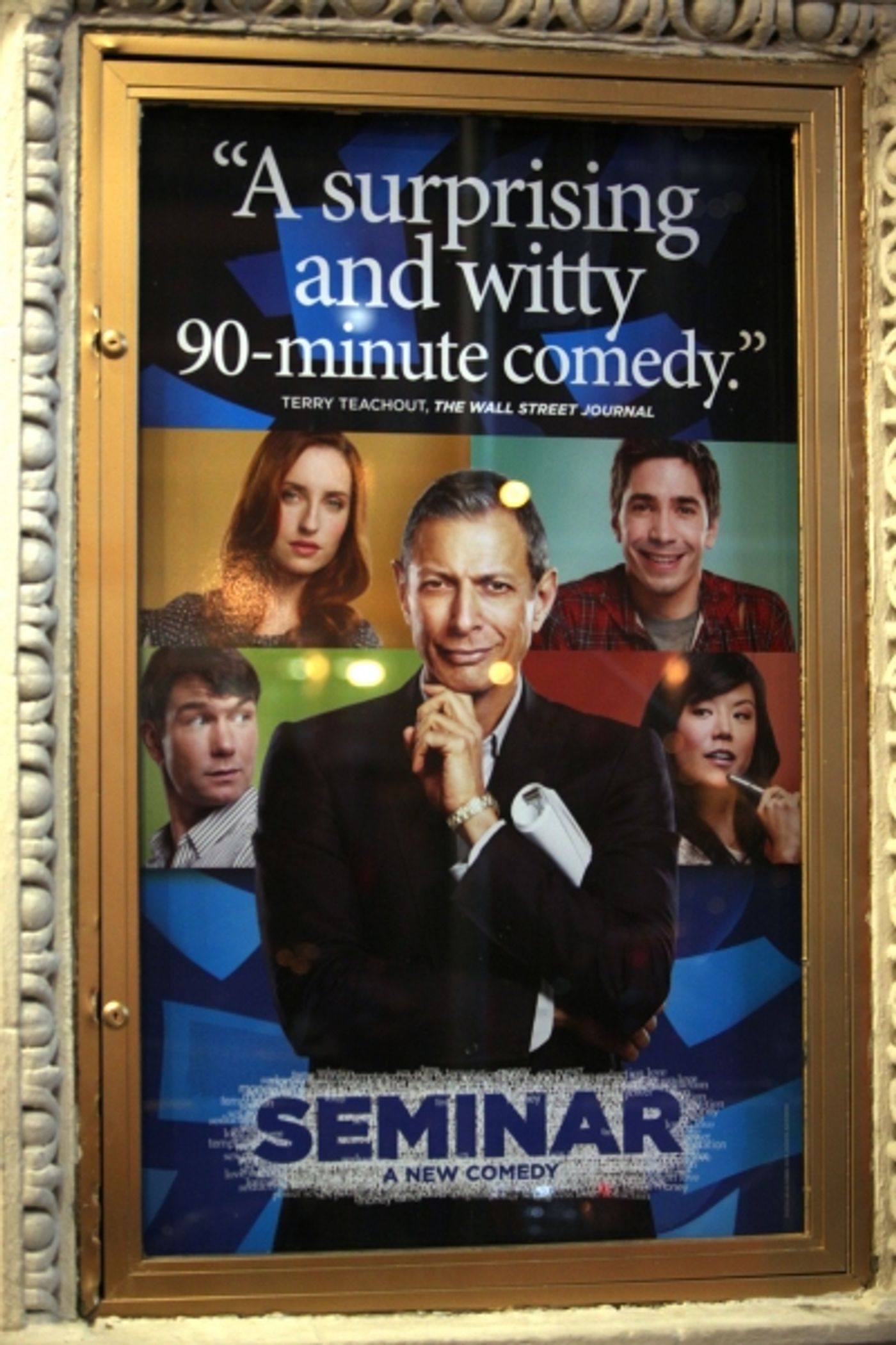 Photo Coverage: Jeff Goldblum, Justin Long & Zoe Lister-Jones Take Premiere Bow in SEMINAR!  Image