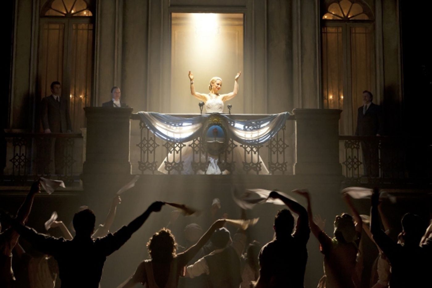 Photo Flash: First Look at Ricky Martin, Elena Roger, Michael Cerveris in Broadway's EVITA- Production Shots!  Image