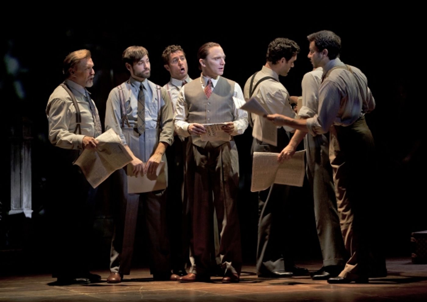 Photo Flash: First Look at Ricky Martin, Elena Roger, Michael Cerveris in Broadway's EVITA- Production Shots!  Image