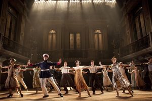 Elena Roger and cast of EVITA Photo