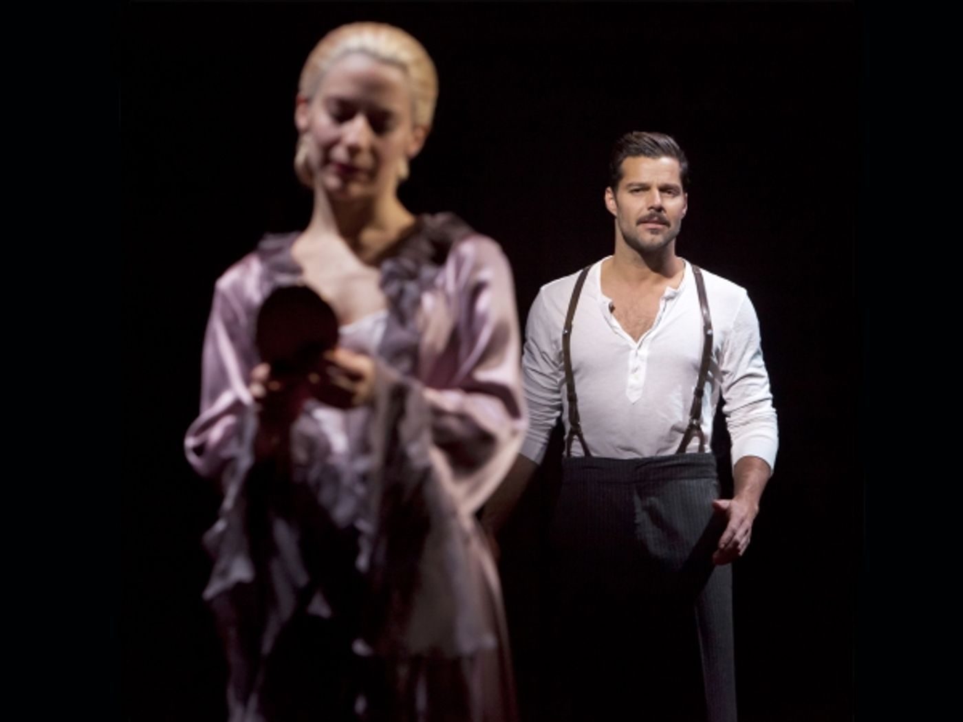 Photo Flash: First Look at Ricky Martin, Elena Roger, Michael Cerveris in Broadway's EVITA- Production Shots!  Image