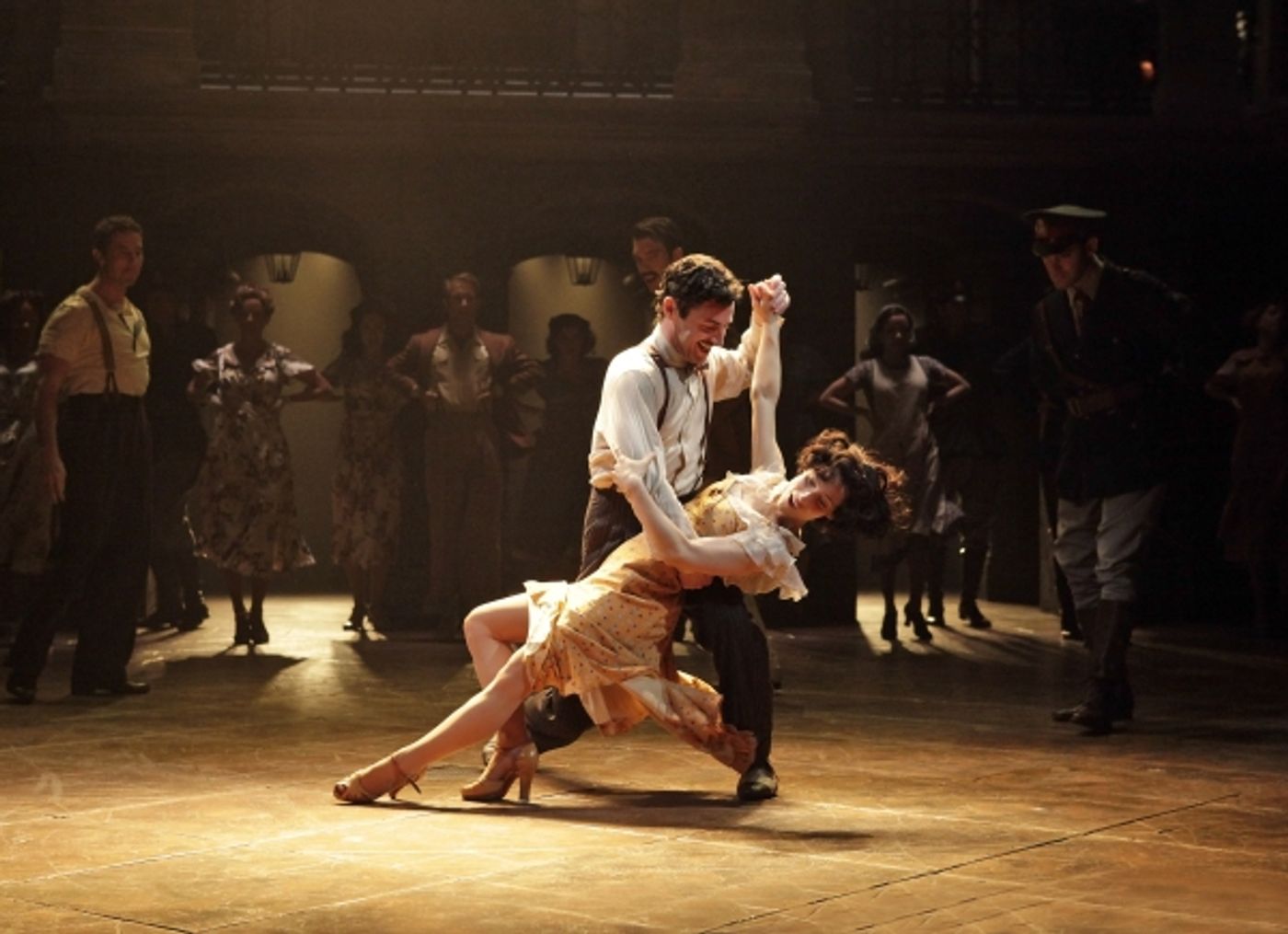 Photo Flash: First Look at Ricky Martin, Elena Roger, Michael Cerveris in Broadway's EVITA- Production Shots!  Image