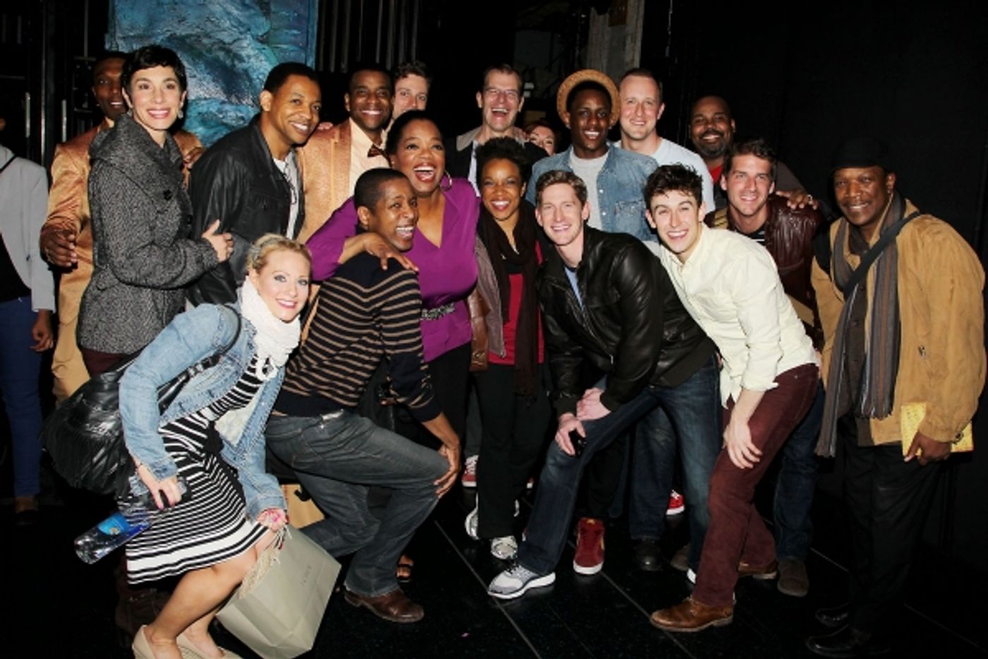 Photo Flash: Oprah Winfrey and South African School Kids Visit MEMPHIS! Photo Flash: Oprah Winfrey and South African School Kids Visit MEMPHIS! Image