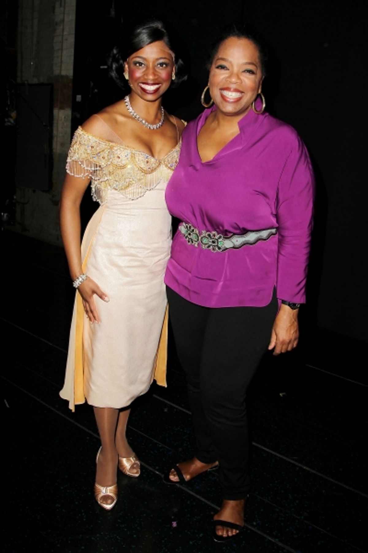 Montego Glover, Oprah Winfrey at 