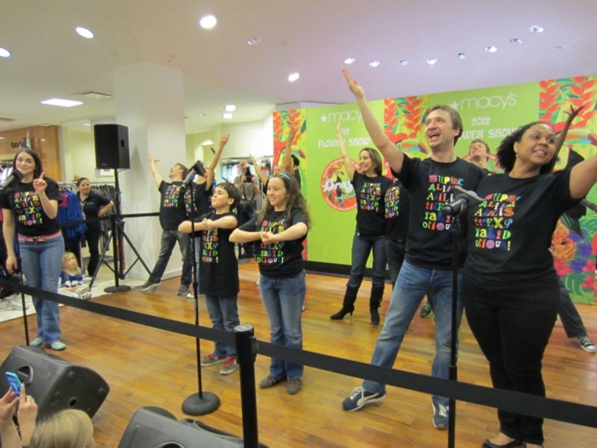 Elizabeth DeRosa, Noah Marlowe, Camille Mancuso, Chuck Rea, and Janelle Anne Robinson at 