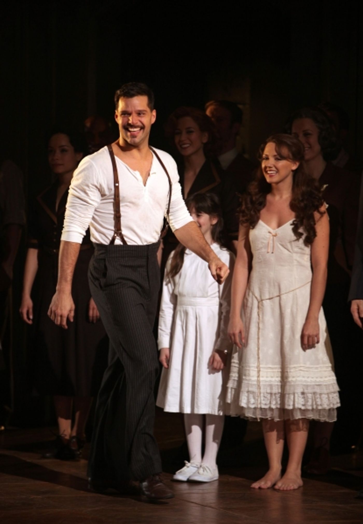 Photo Coverage: EVITA Opening Night Bows Ricky Martin, Elena Roger, Michael Cerveris and More!  Image