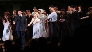 Rachel Potter, Maya Jade Frank, Michael Cerveris, Elena Roger, Ricky Martin & Max Von Photo