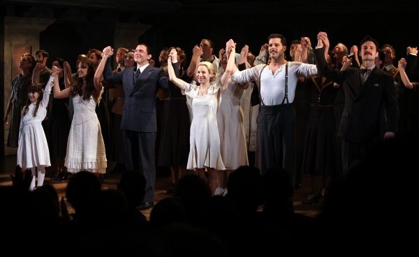 Rachel Potter, Maya Jade Frank, Michael Cerveris, Elena Roger, Ricky Martin & Max Von Photo