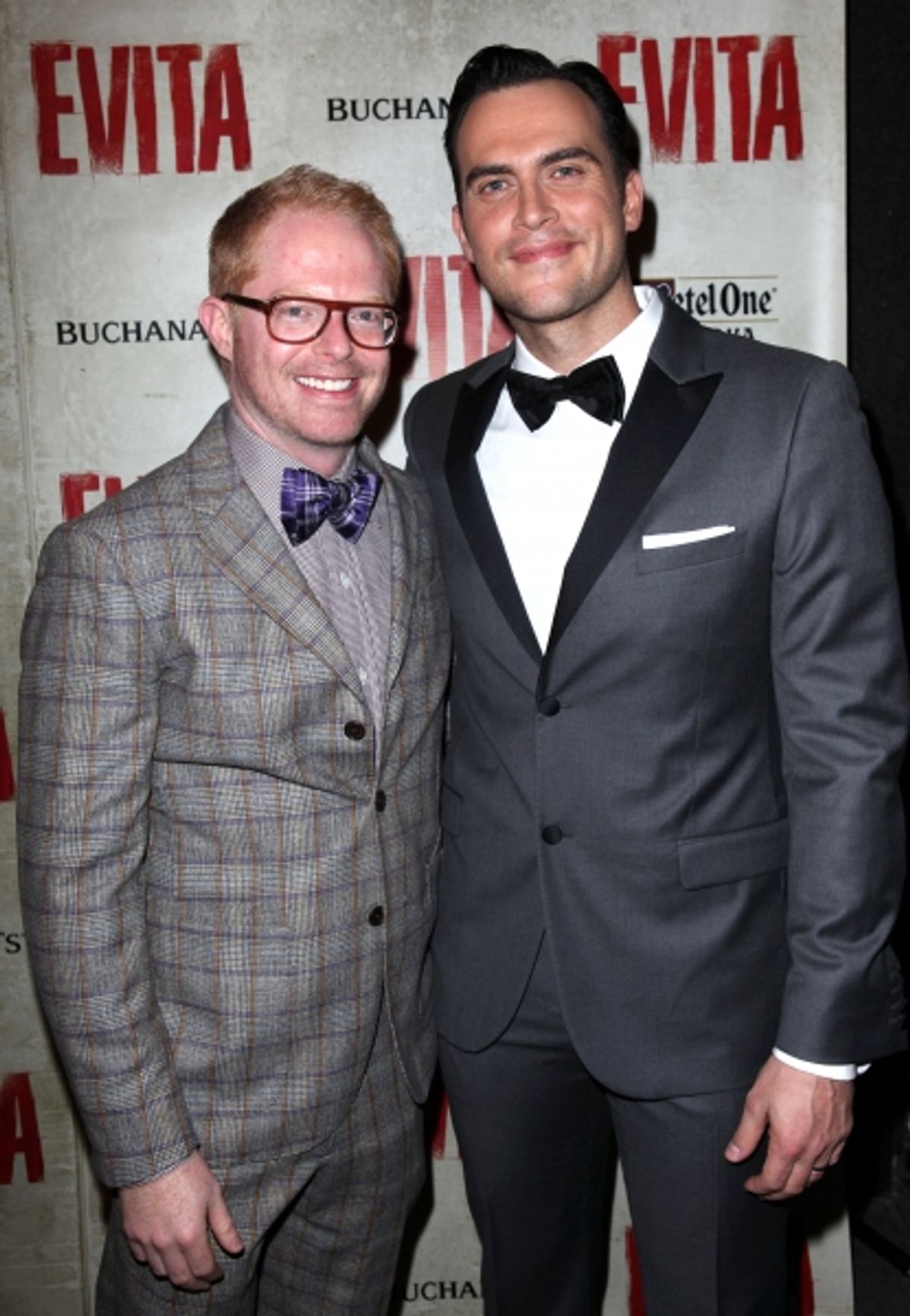 Jesse Tyler Ferguson & Cheyenne Jackson at 