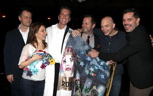 Michael Grandage, Elena Roger, Matt Wall, Rob Ashford, Michael Cerveris & Ricky Marti Photo