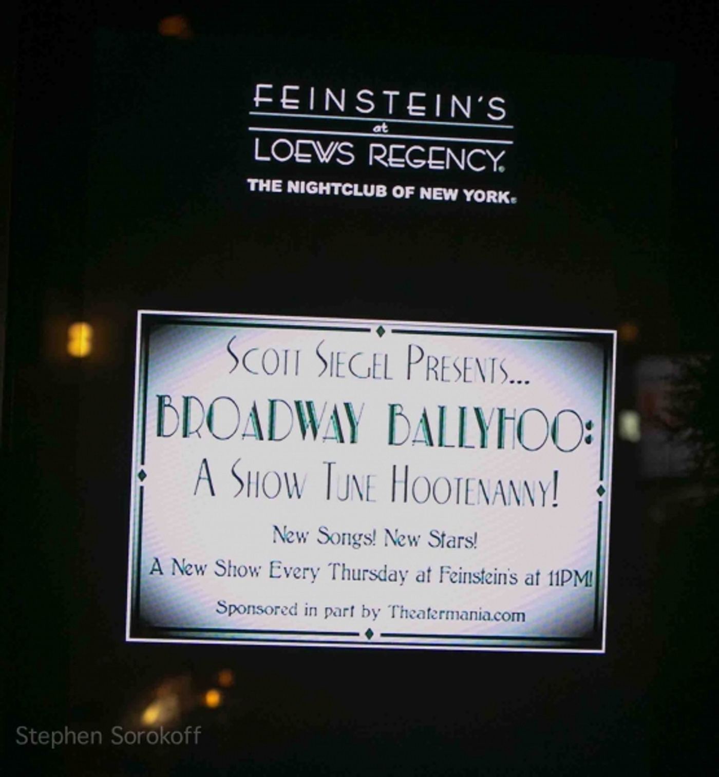 Photo Coverage: Betsy Wolfe, Tony DeSare and More at BROADWAY BALLYHOO at Feinstein's at Loews Regency Photo Coverage: Betsy Wolfe, Tony DeSare and More at BROADWAY BALLYHOO at Feinstein's at Loews Regency Image