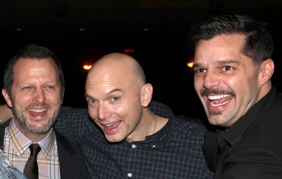 Rob Ashford, Michael Cerveris & Ricky Martin  Photo