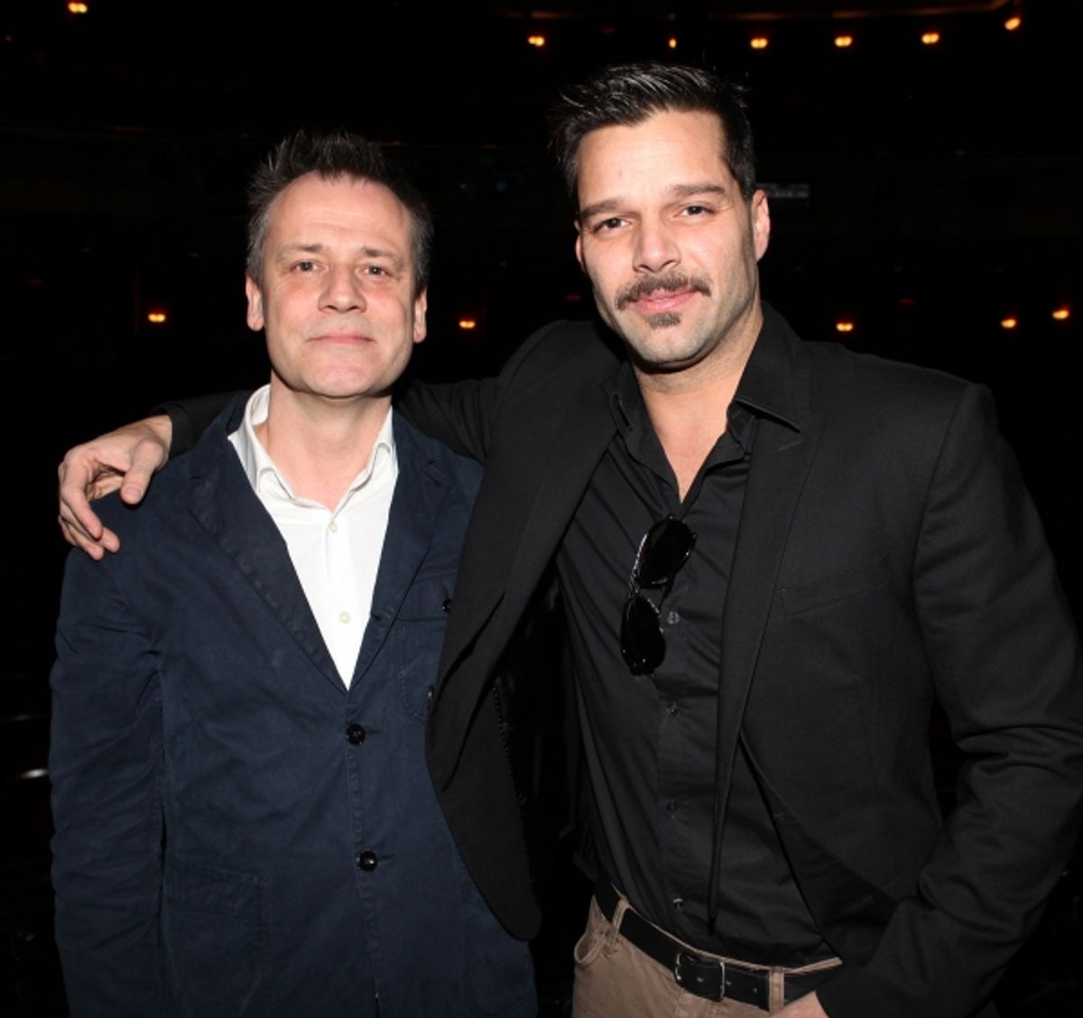 Michael Grandage & Ricky Martin at 