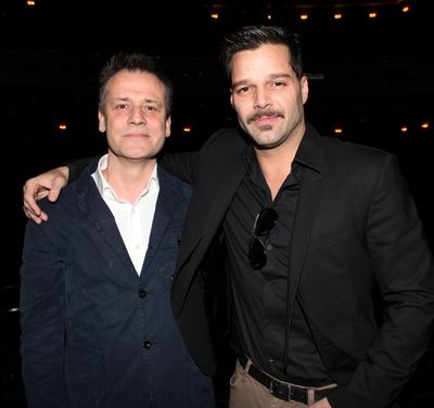 Michael Grandage & Ricky Martin Photo