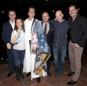 Michael Grandage, Elena Roger, Matt Wall, Rob Ashford, Michael Cerveris & Ricky Marti Photo