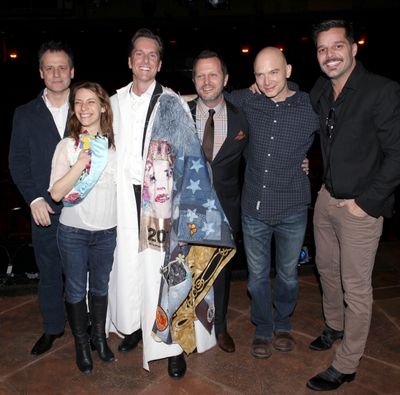 Michael Grandage, Elena Roger, Matt Wall, Rob Ashford, Michael Cerveris & Ricky Marti Photo