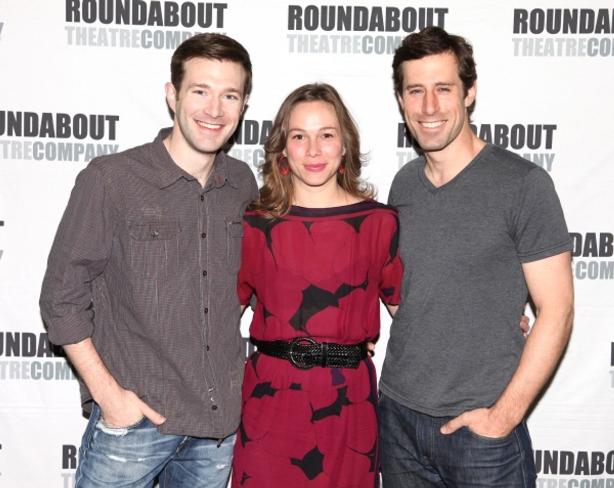 Jacob Fishel, Kristen Bush and Josh Cooke at 