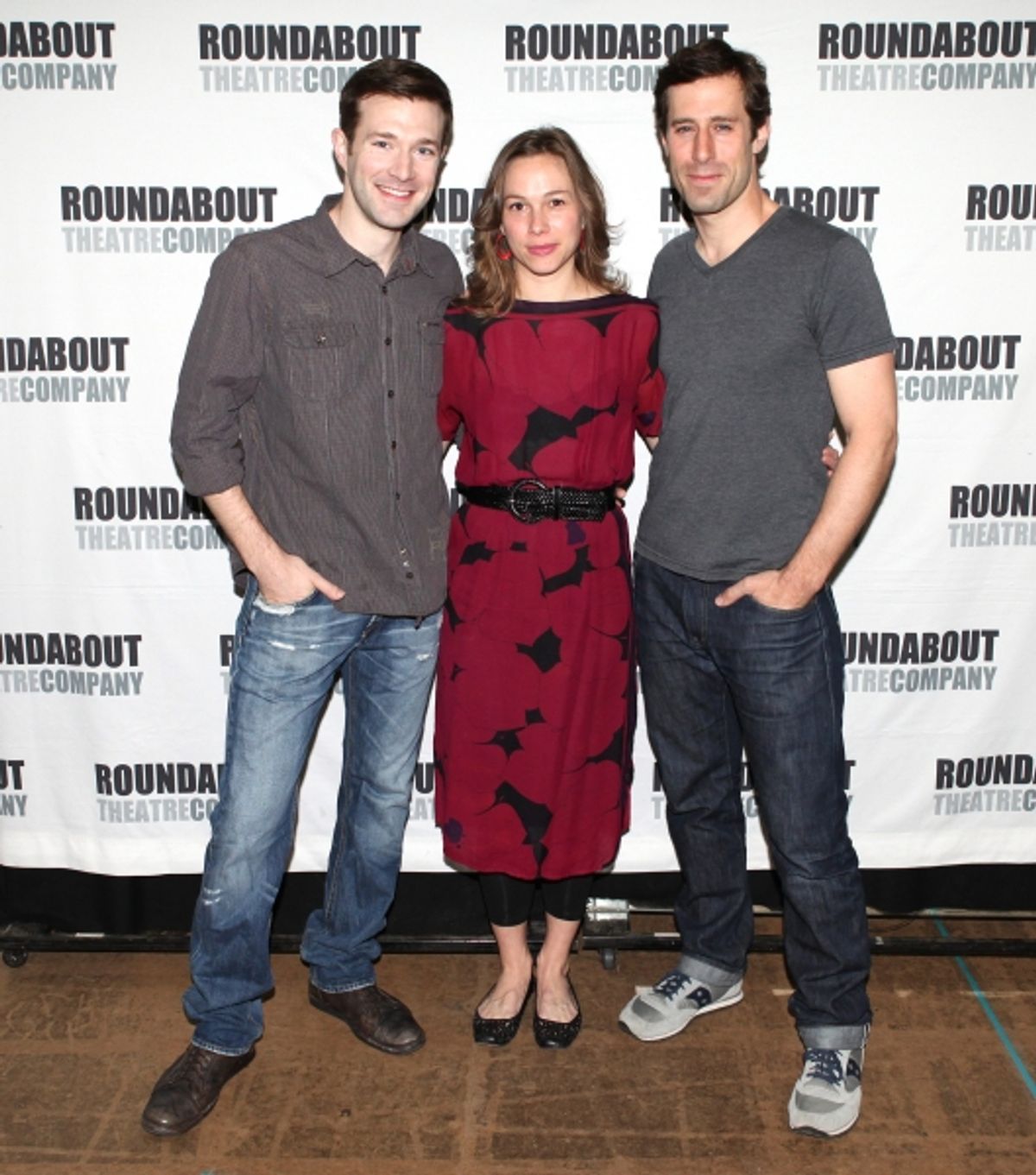 Jacob Fishel, Kristen Bush and Josh Cooke  at 