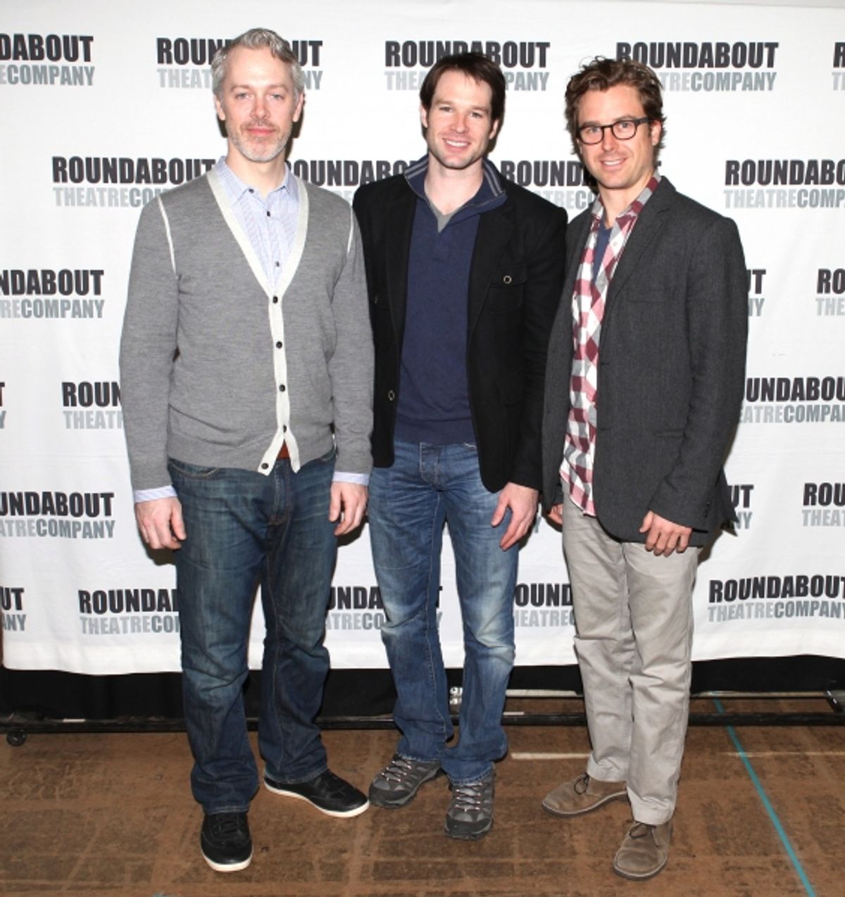 Tim McGeever, Kieran Campion and Lucas Near-Verbrugghe at 