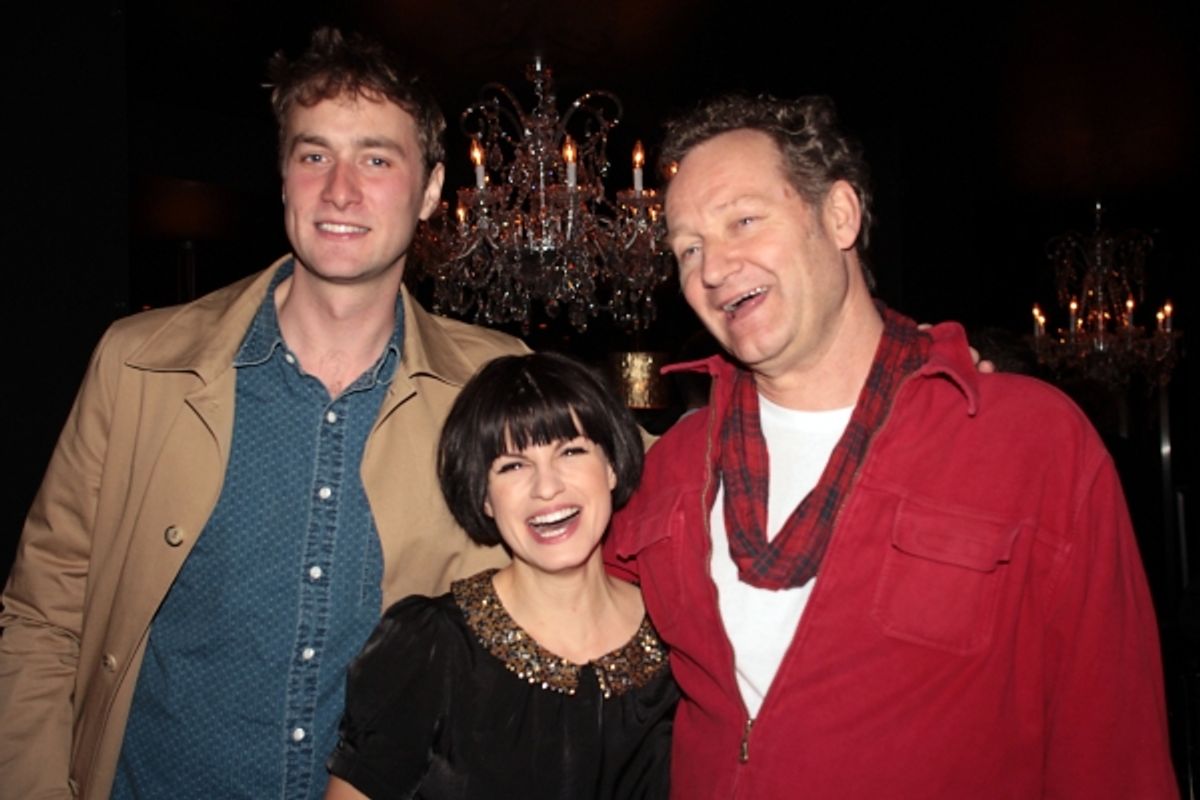 Chris Oliver, Jemima Rooper, Richard Bean at 