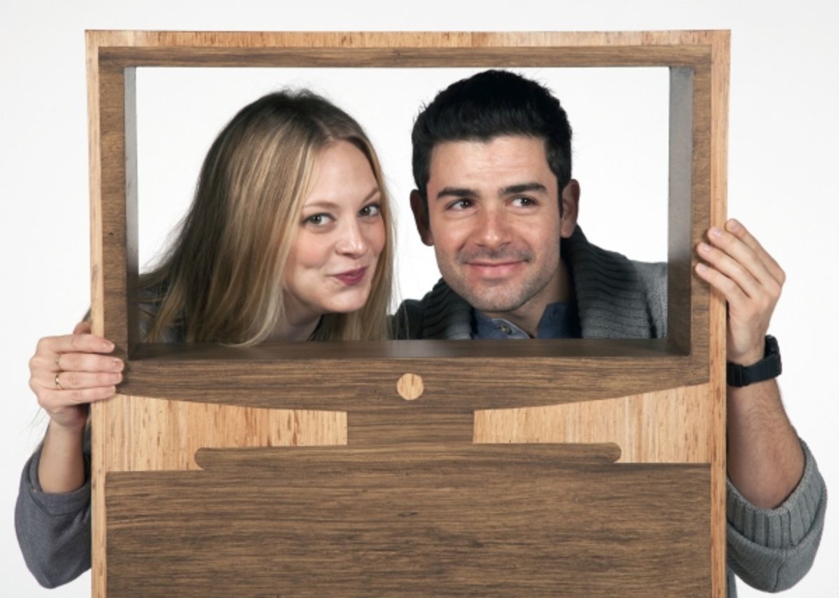 Jenni Barber and Adam Kantor at 