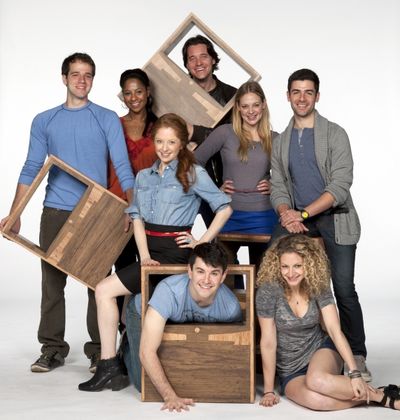 (Standing, from left) Kelsey Kurz, Nicole Lewis, Kate Morgan Chadwick, Heath Calvert, Photo