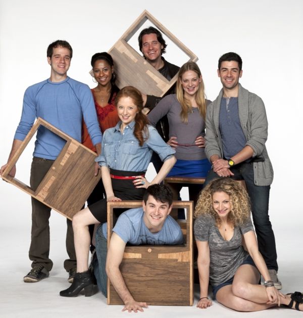 (Standing, from left) Kelsey Kurz, Nicole Lewis, Kate Morgan Chadwick, Heath Calvert, Photo