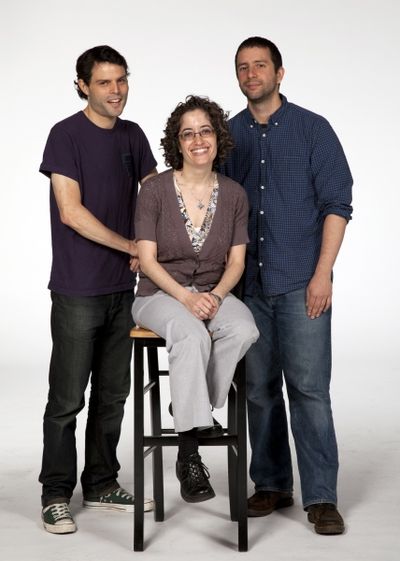 Nobody Loves You director Michelle Tattenbaum with (left) composer/lyricist Gaby Alte Photo