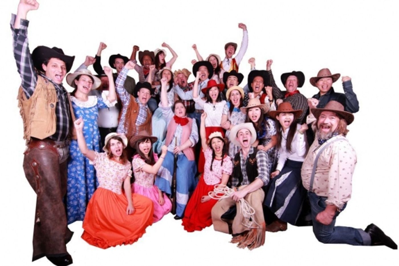 Photo Flash: Cast of Beijing Playhouse's OKLAHOMA! - Feat. Stephannie Tebow & More  Image
