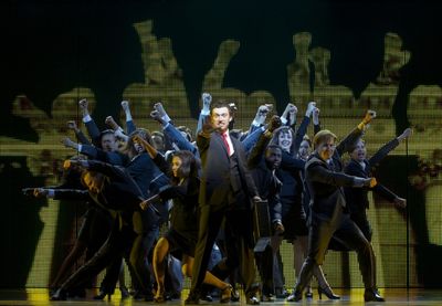 Bryce Pinkham (Carl Bruner) and Cast Photo