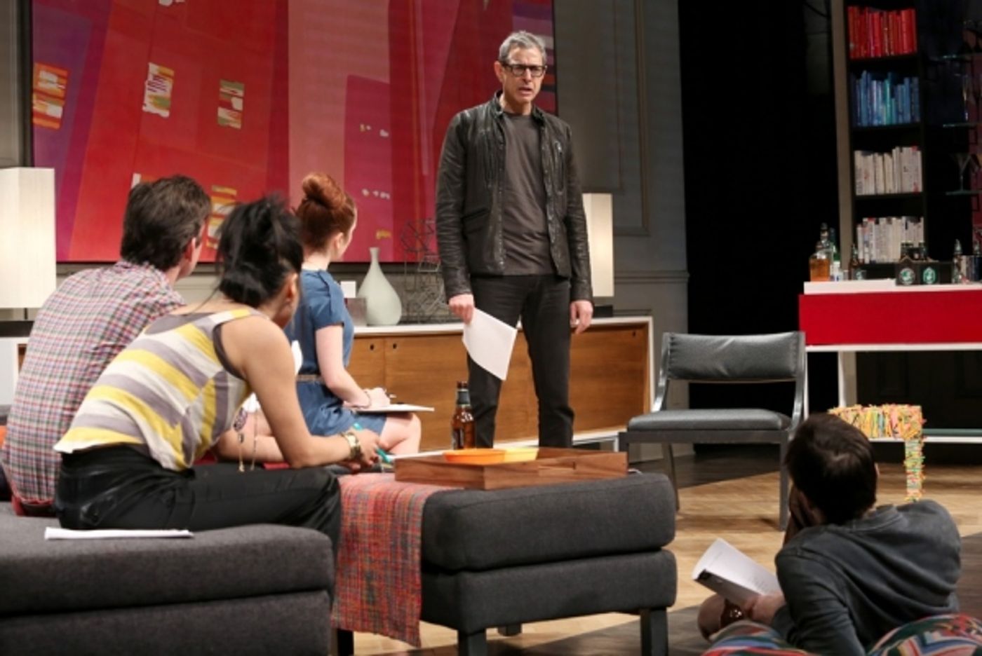 Photo Flash: First Look at Jeff Goldblum, Justin Long & Zoe Lister-Jones in SEMINAR  Image