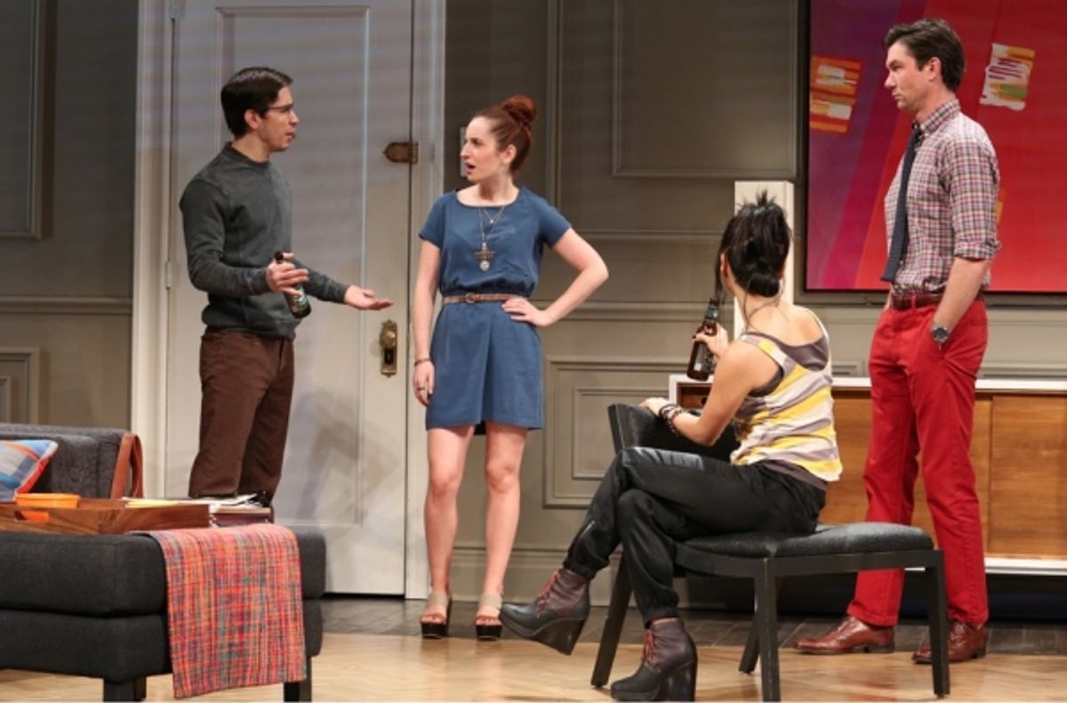 Justin Long, Zoe-Lister-Jones, Hettienne Park and Jerry O'Connell at 