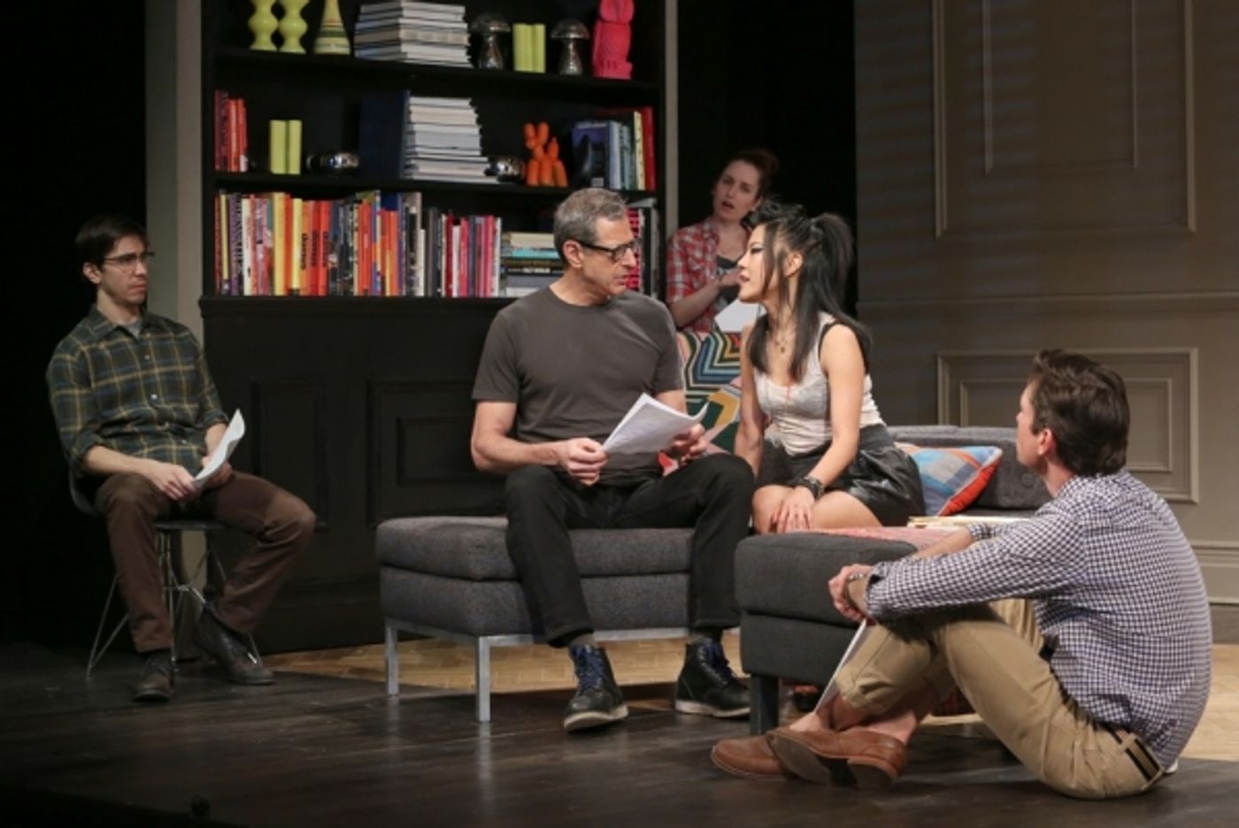 Photo Flash: First Look at Jeff Goldblum, Justin Long & Zoe Lister-Jones in SEMINAR  Image