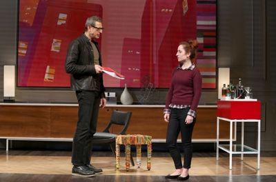 Jeff Goldblum and Zoe-Lister-Jones Photo