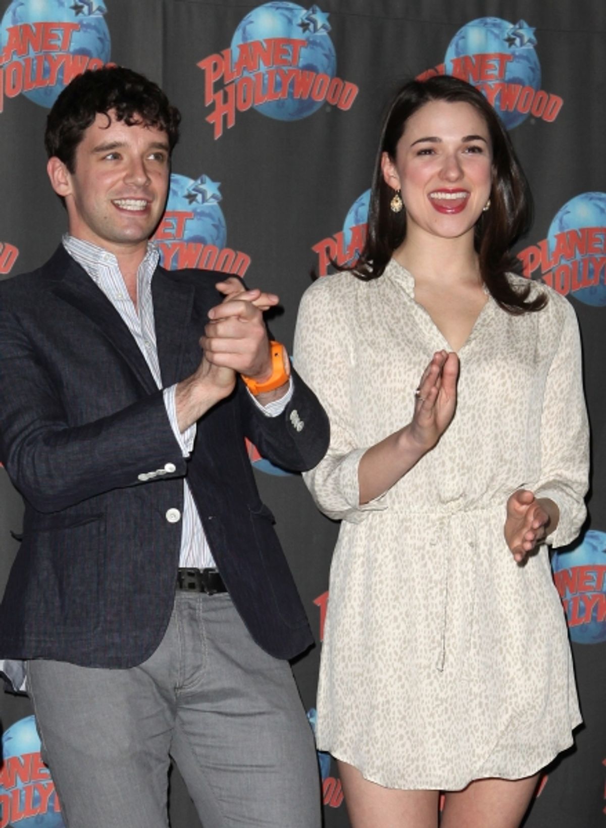Michael Urie & Stephanie Rothenberg  at 