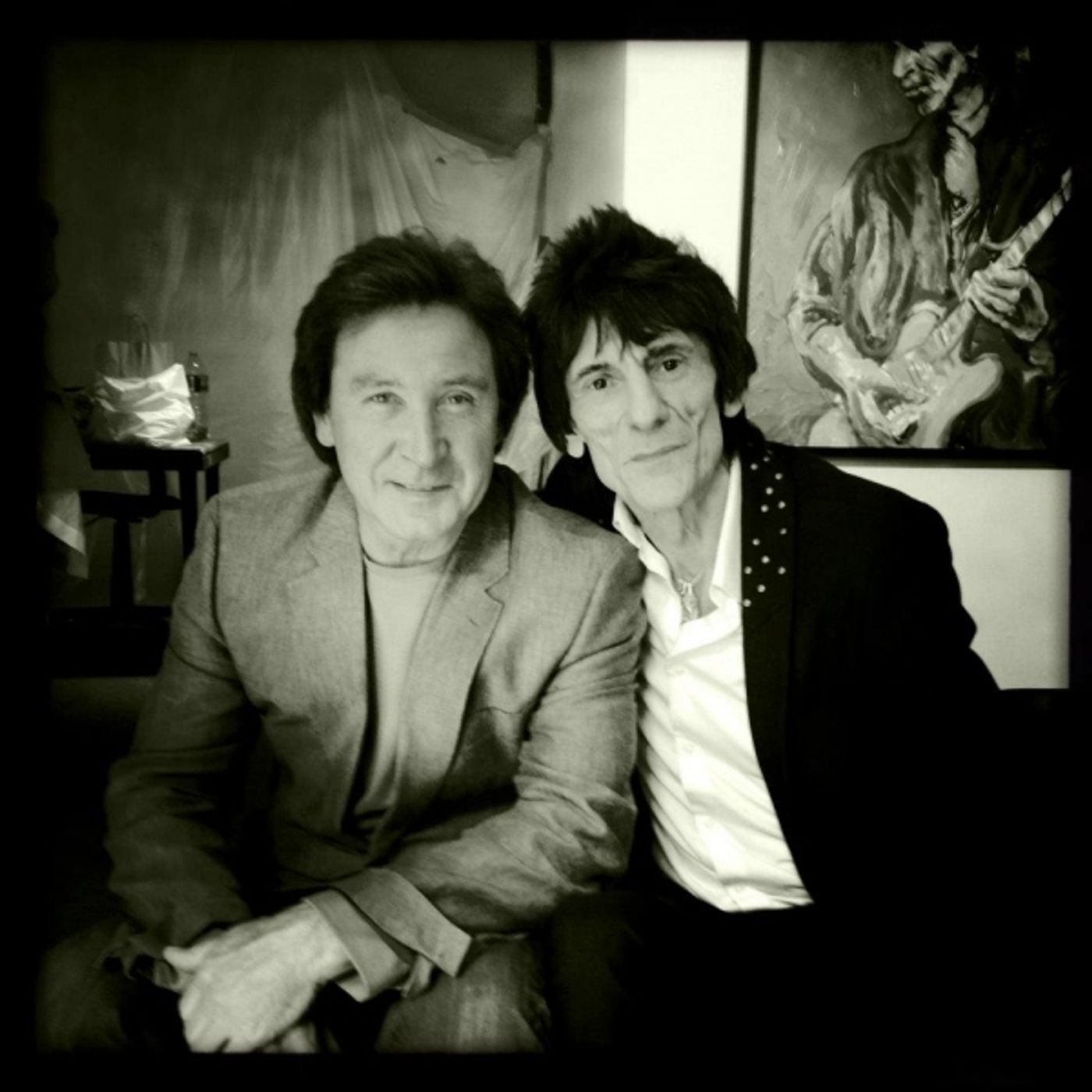 Photo Flash: Symbolic Collection Presents Ronnie Wood Exhibition  Image