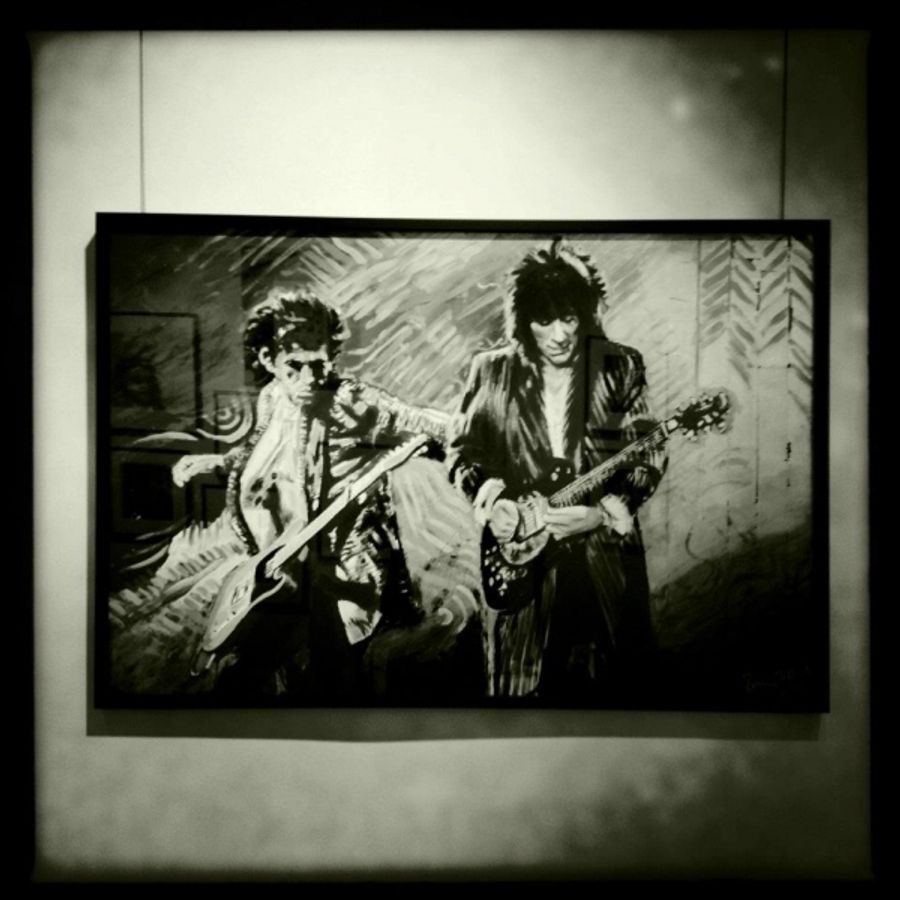 Photo Flash: Symbolic Collection Presents Ronnie Wood Exhibition Image