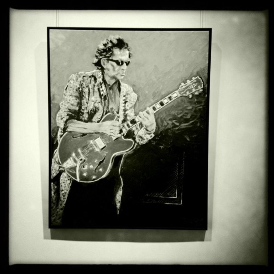 Photo Flash: Symbolic Collection Presents Ronnie Wood Exhibition Image