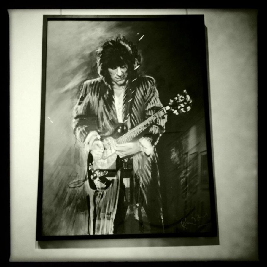 Photo Flash: Symbolic Collection Presents Ronnie Wood Exhibition Image
