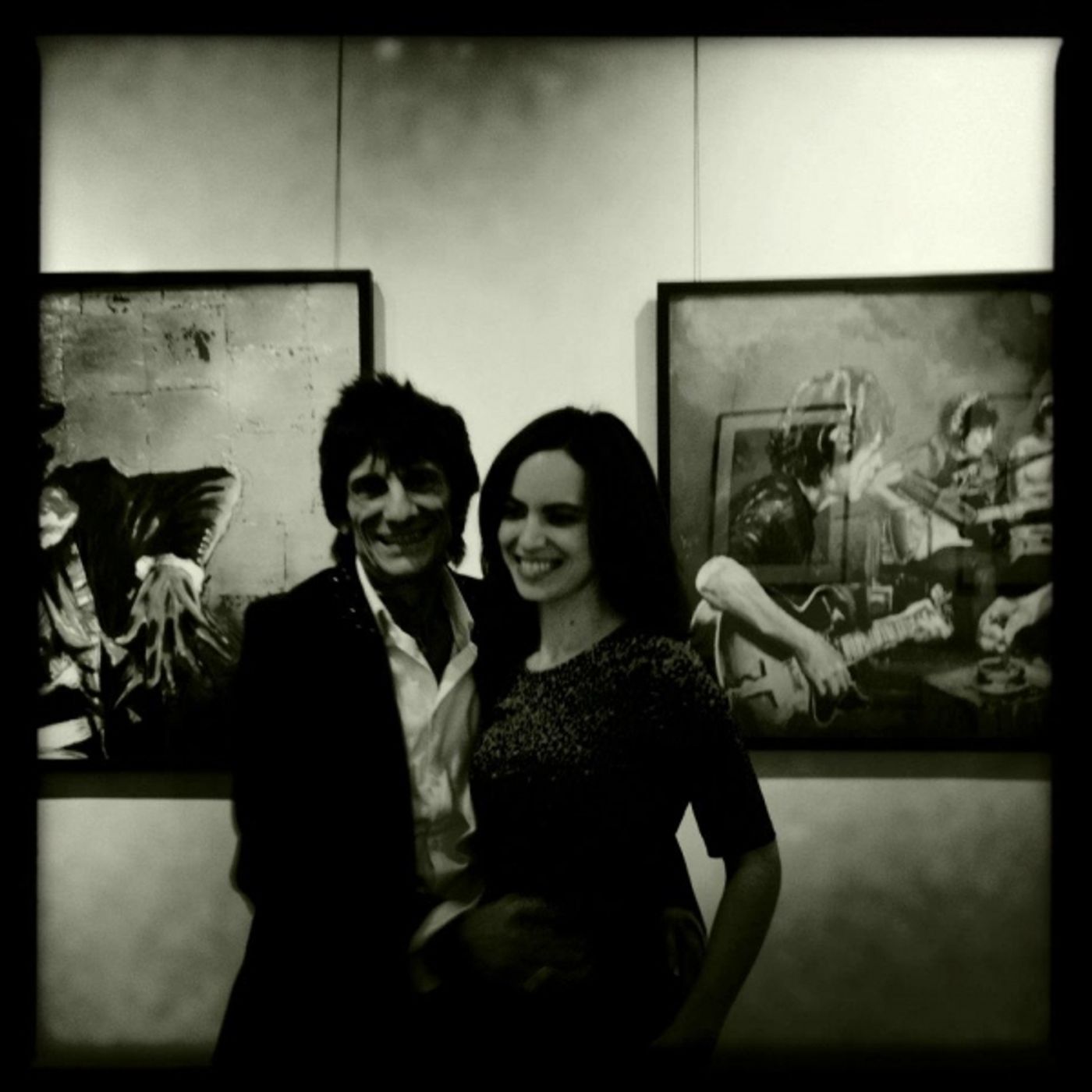 Photo Flash: Symbolic Collection Presents Ronnie Wood Exhibition  Image