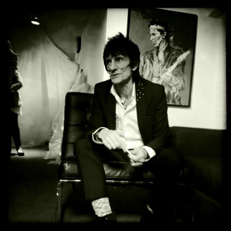 Photo Flash: Symbolic Collection Presents Ronnie Wood Exhibition Image