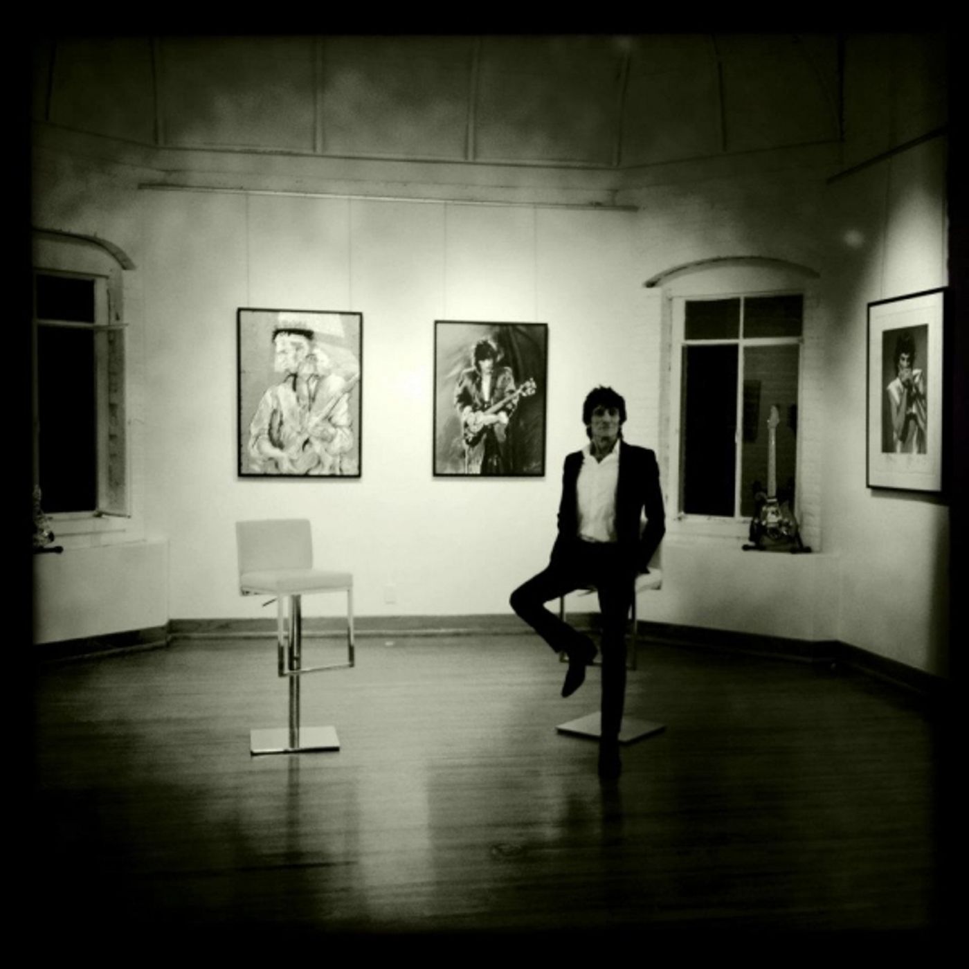 Photo Flash: Symbolic Collection Presents Ronnie Wood Exhibition  Image